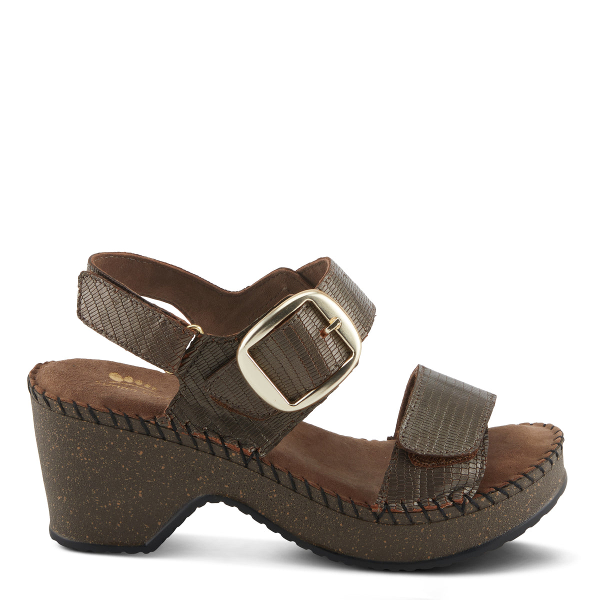 Spring Step SPRING STEP CHENDA SANDALS sandal in bronze with comfortable everyday design
