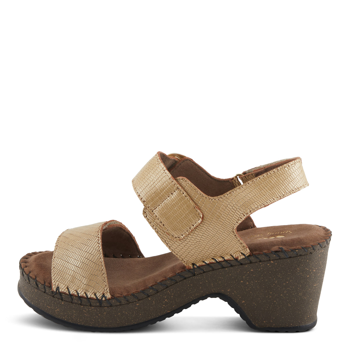 Spring Step SPRING STEP CHENDA SANDALS sandal in gold with comfortable everyday design