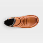 L'Artiste Chesapeake boots in Camel, top view