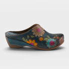 L'Artiste Chienti clogs in Navy Multi, hero view