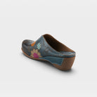 L'Artiste Chienti clogs in Navy Multi, alternate angle view