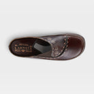 L'Artiste Chino clogs in Brown, top view
