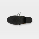 L'Artiste Chrissy booties in Black Multi, outsole view