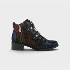 L'Artiste Chrissy booties in Navy Multi, hero view