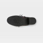L'Artiste Chrissy booties in Navy Multi, outsole view