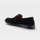 Spring Step Men Clarent Black Suede Shoe