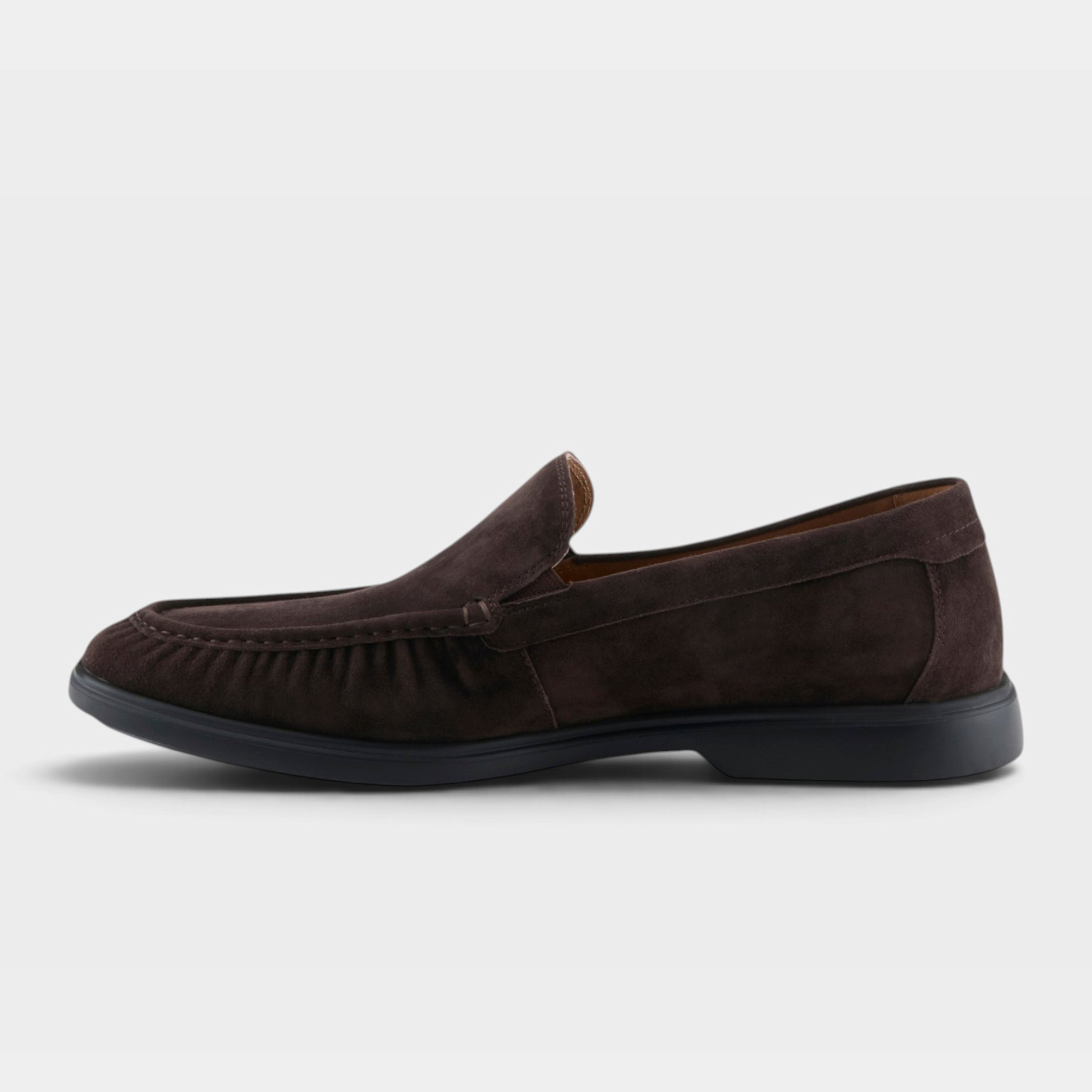 Spring Step Men Clarent Dark Brown Suede Shoe