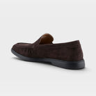 Spring Step Men Clarent Dark Brown Suede Shoe