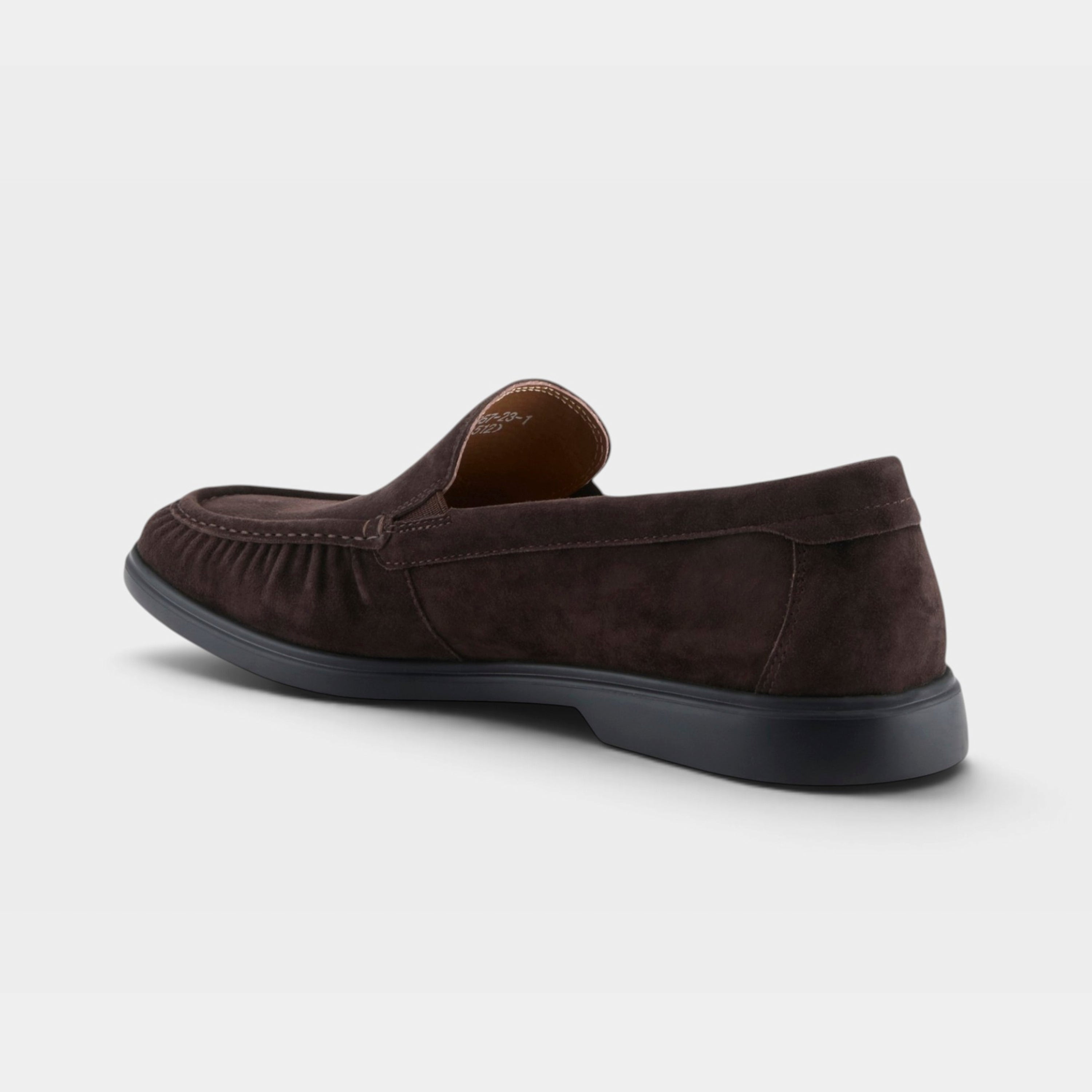 Spring Step Men Clarent Dark Brown Suede Shoe