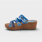 Azura Claretha Blue Multi Sandal