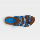 Azura Claretha Blue Multi Sandal