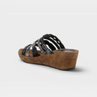 Azura Claretha Black Multi Sandal
