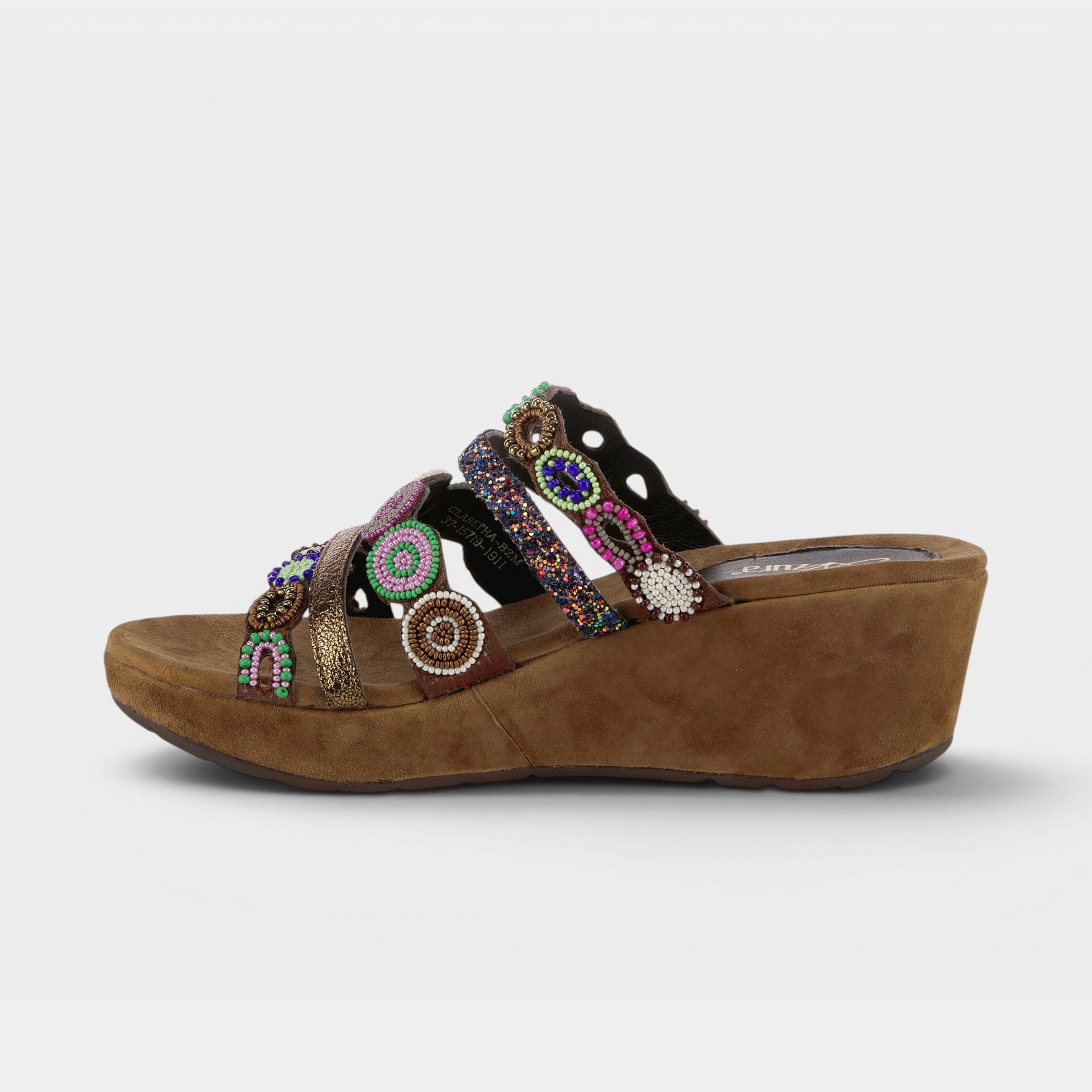 Azura Claretha Bronze Multi Sandal