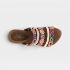 Azura Claretha Orange Multi Sandal