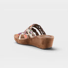 Azura Claretha Orange Multi Sandal