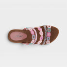 Azura Claretha Pink Multi Sandal