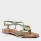 Azura Classylady Mint Green Suede Sandal