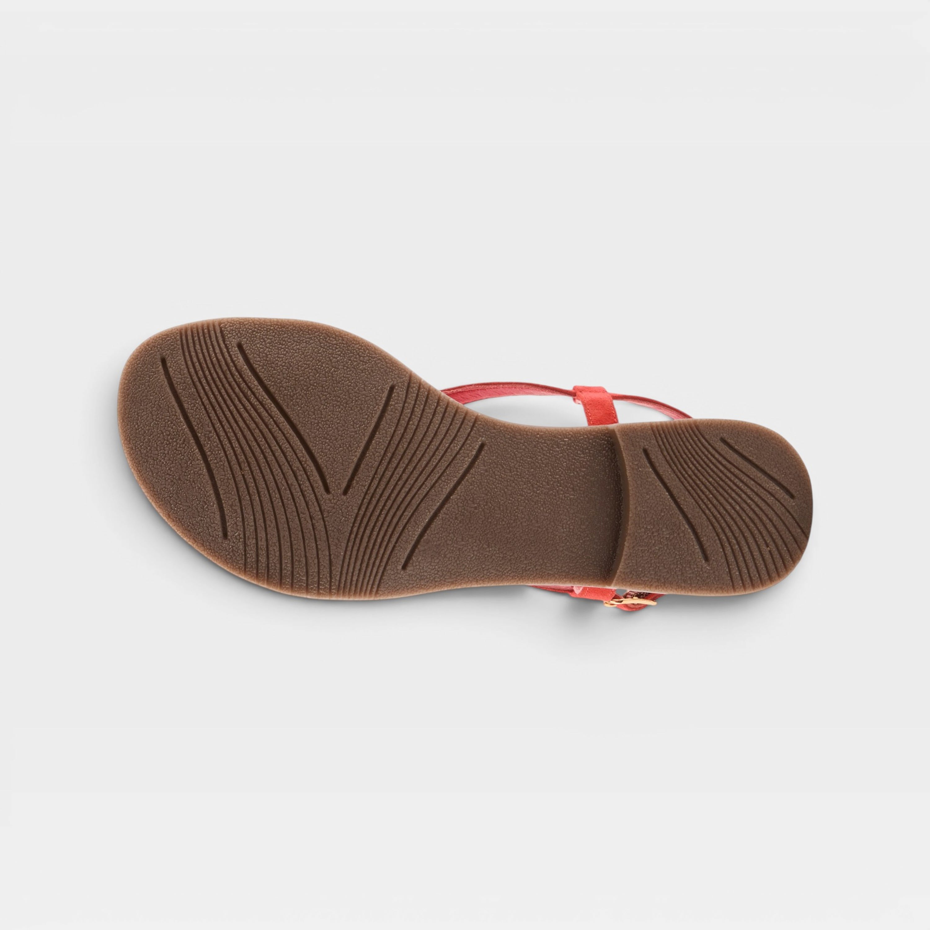Azura Classylady Red Suede Sandal