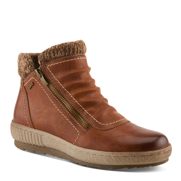 Women's Relief Cleora Leather Casual Boots - Spring Step Shoes