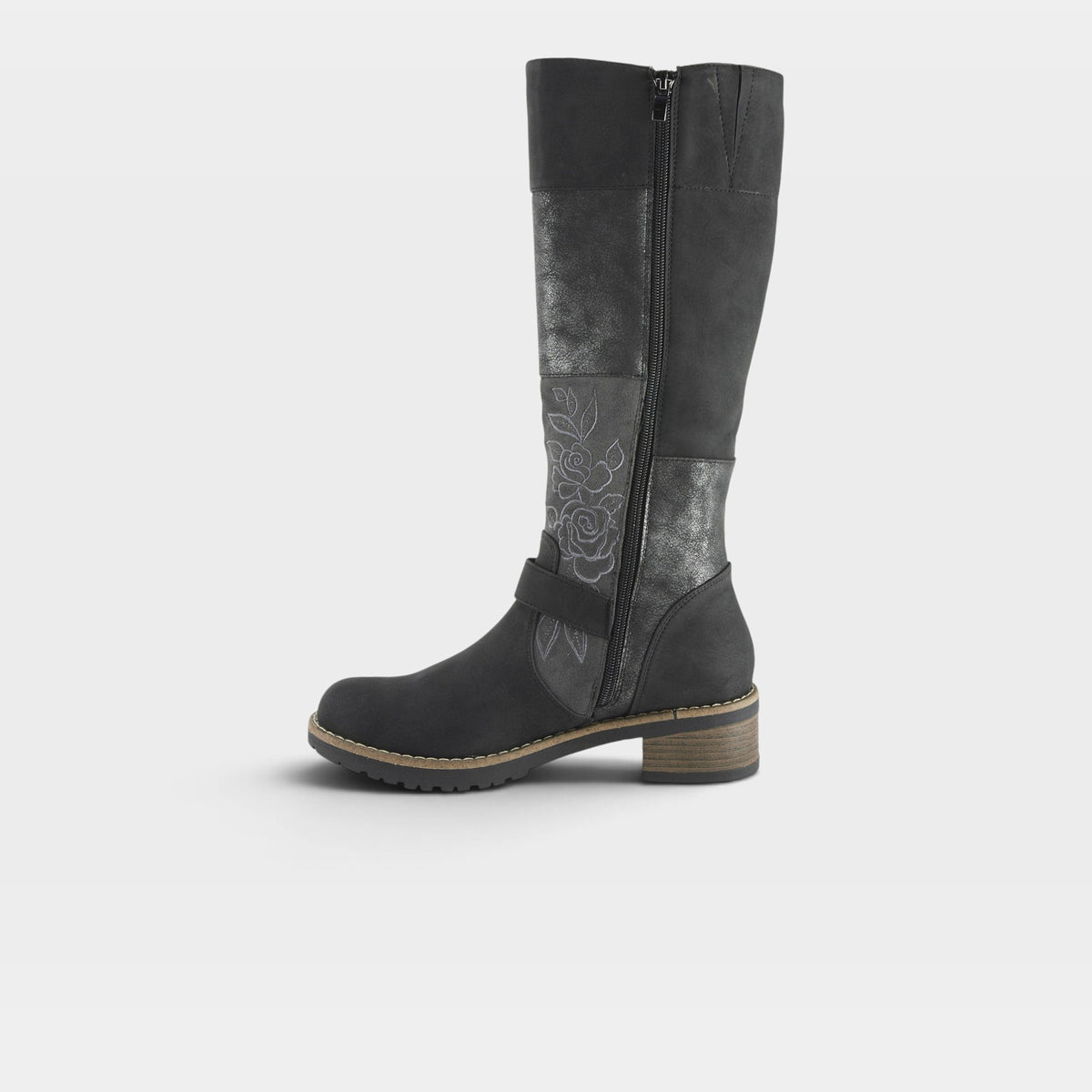 PATRIZIA COLLAGE TALL BOOTS-9