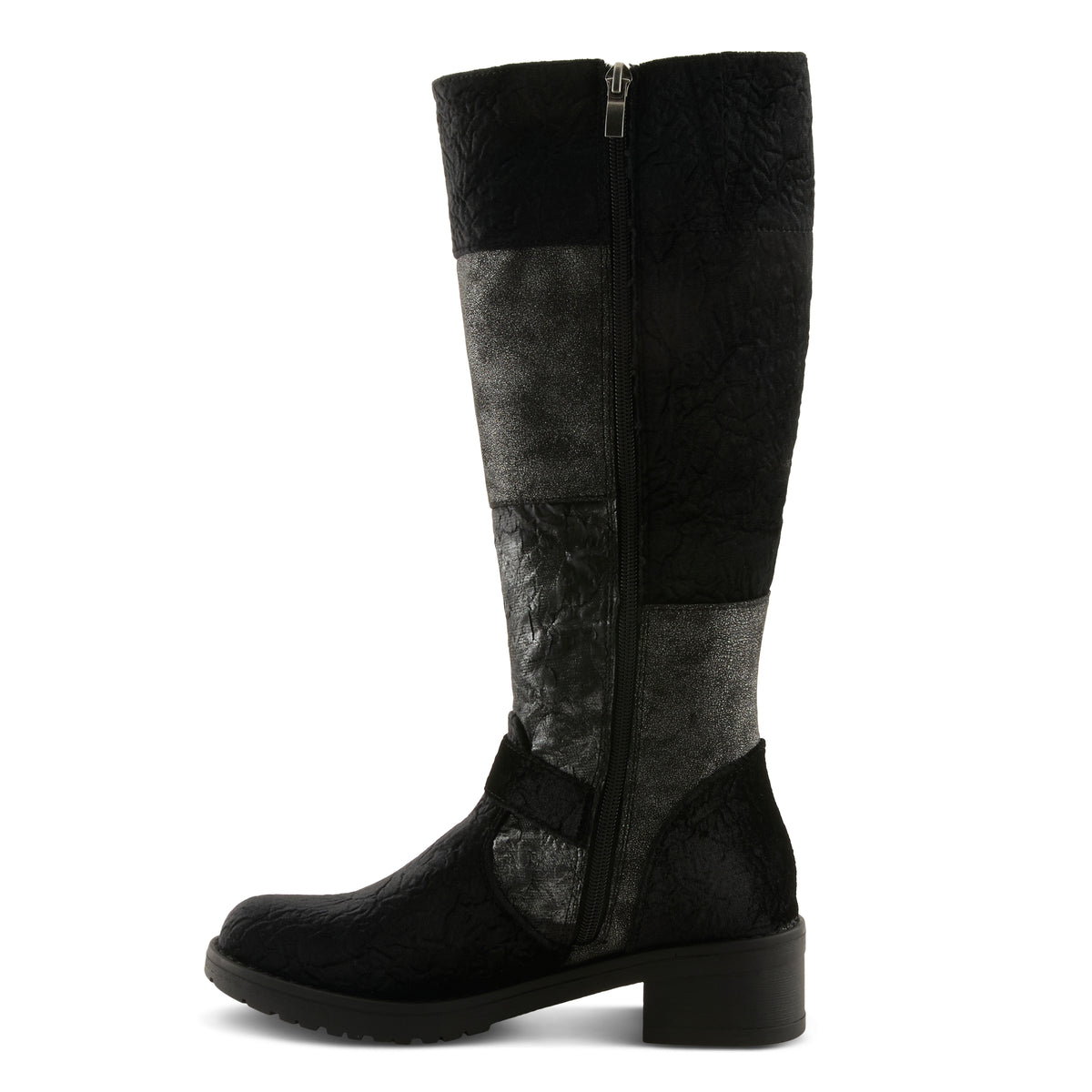 Patrizia PATRIZIA COLLAGE-VIV BOOTS boot in chocolate multi with stylish fashion design