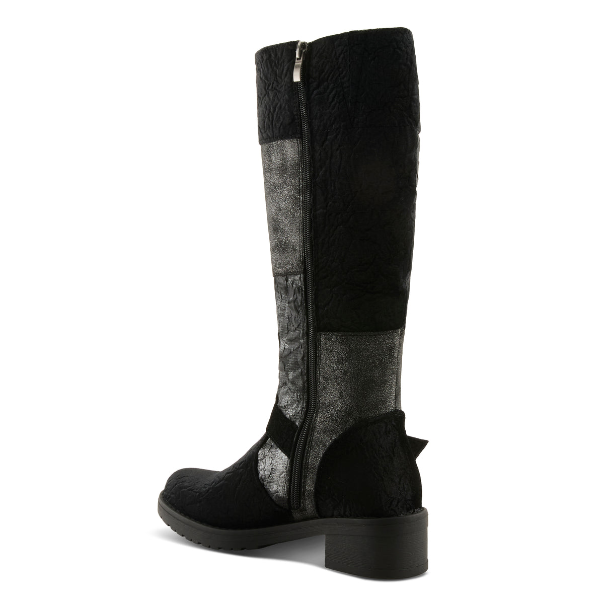 Patrizia PATRIZIA COLLAGE-VIV BOOTS boot in chocolate multi with stylish fashion design