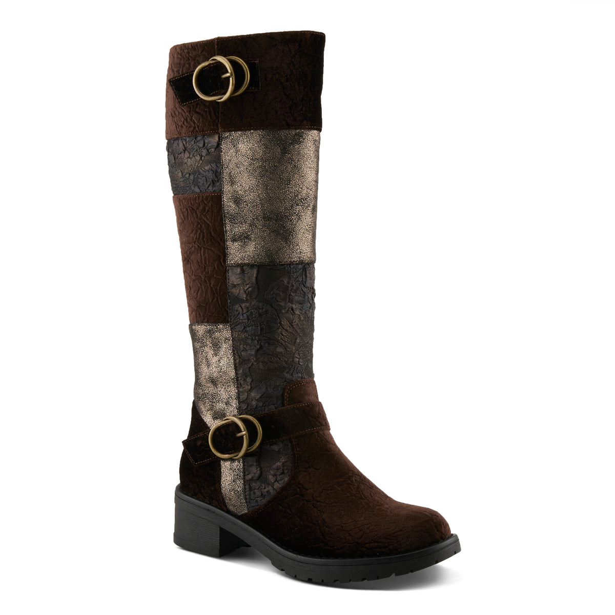 Patrizia PATRIZIA COLLAGE-VIV BOOTS boot in black multi with stylish fashion design