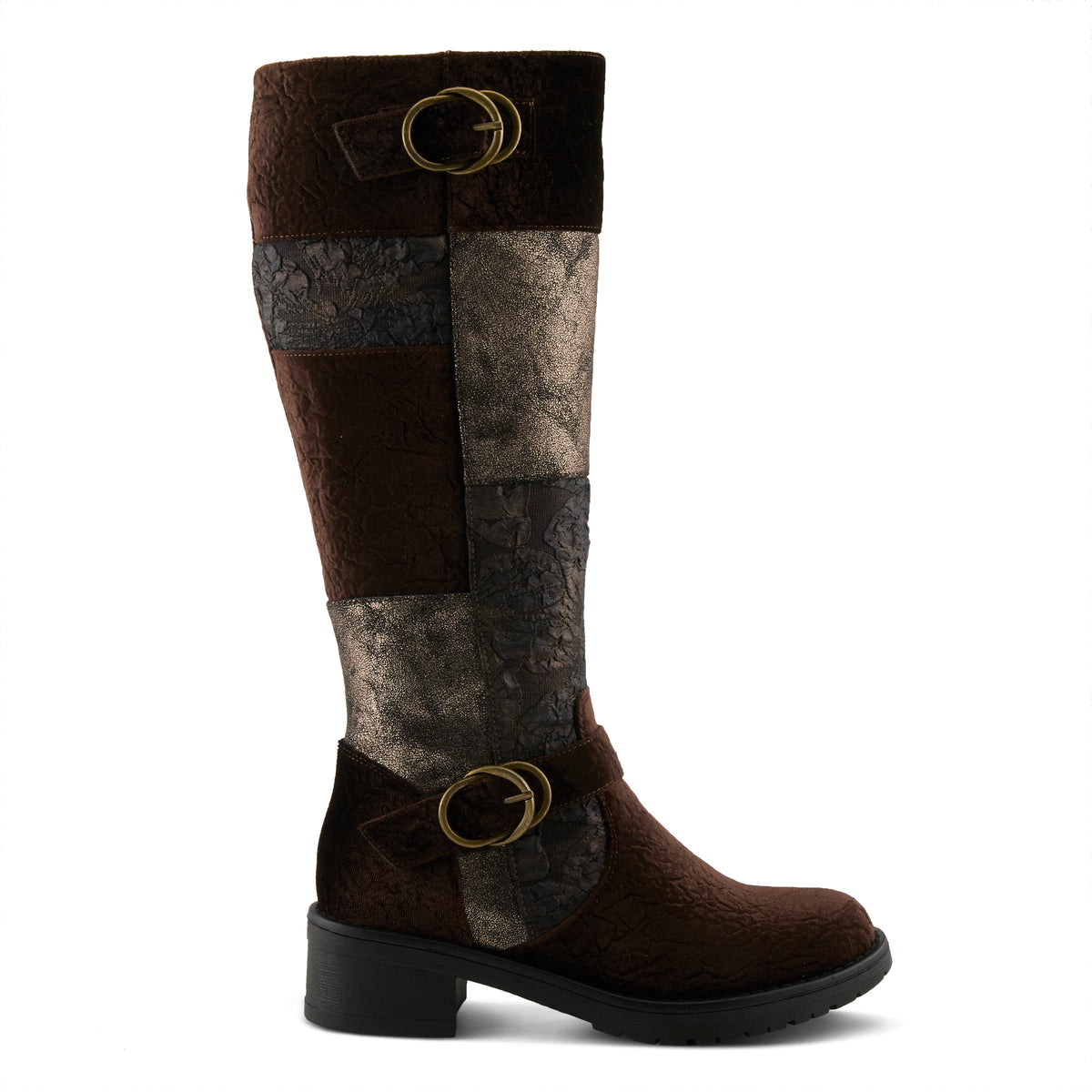 Patrizia PATRIZIA COLLAGE-VIV BOOTS boot in black multi with stylish fashion design