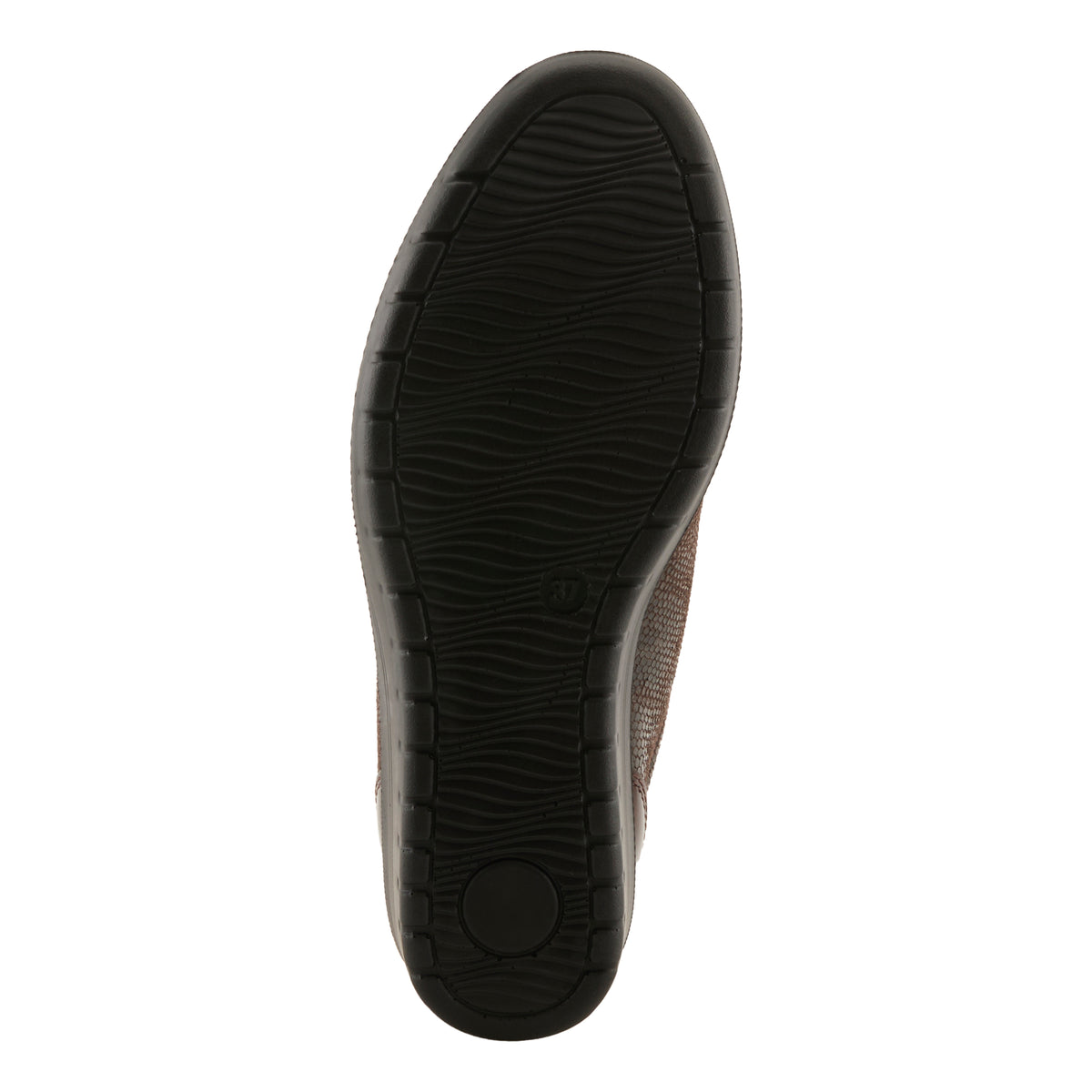 Flexus FLEXUS CONCHA SLIP-ON SHOES comfort shoe in brown with flexible sole