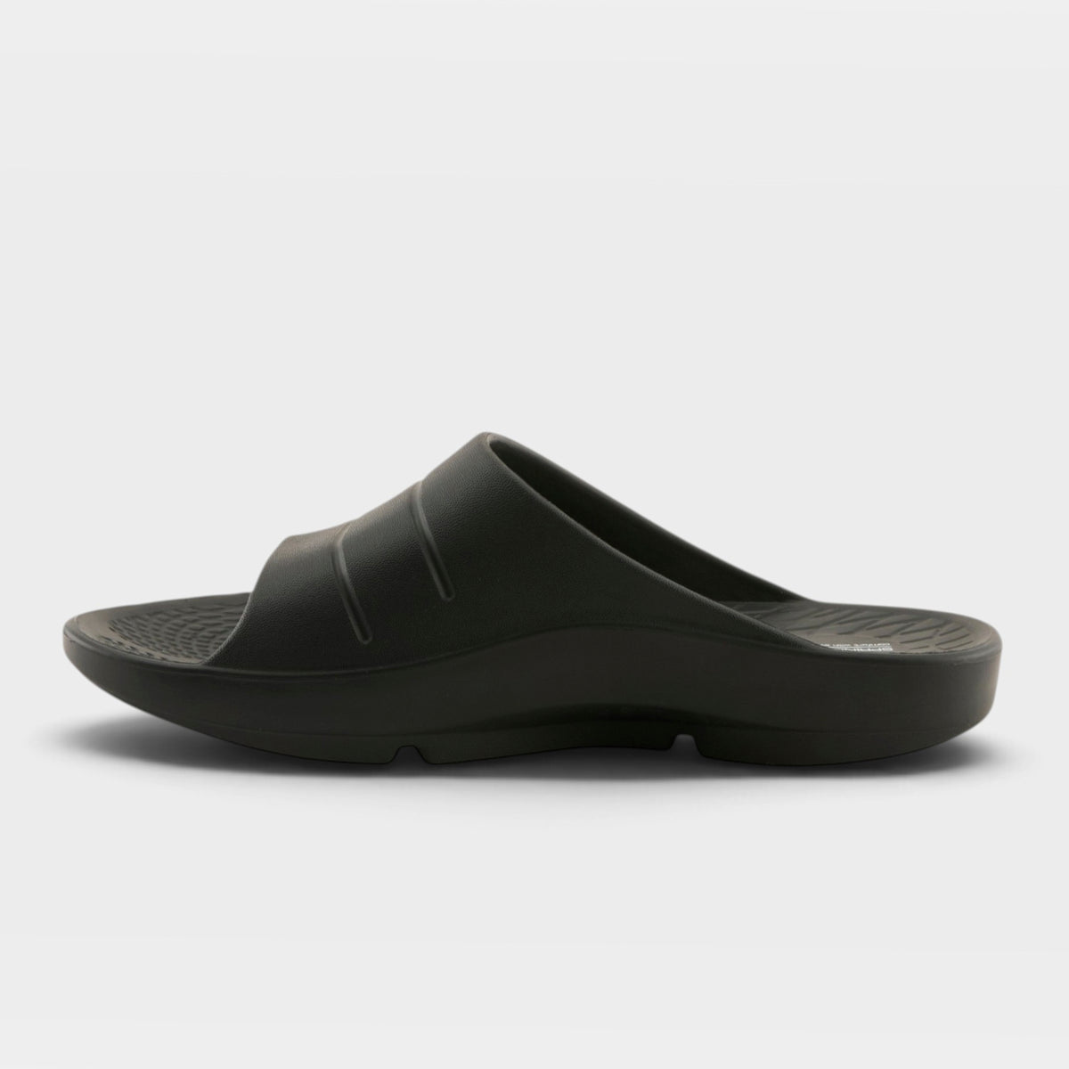 Spring Step Men Connor Black Slide Sandal