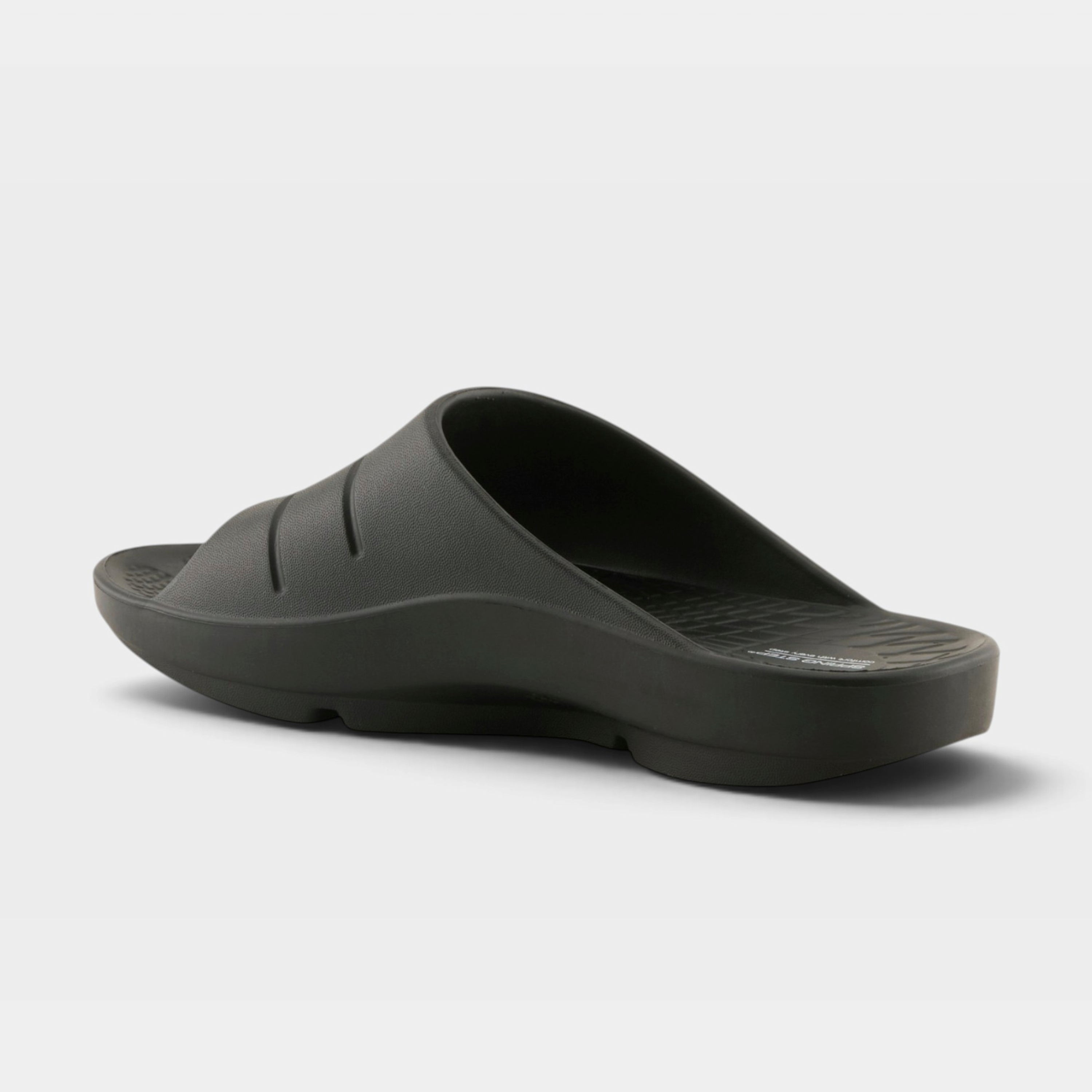 Spring Step Men Connor Black Slide Sandal