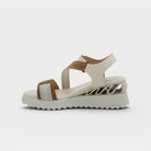 Azura Coolbeans Beige Multi Sandal