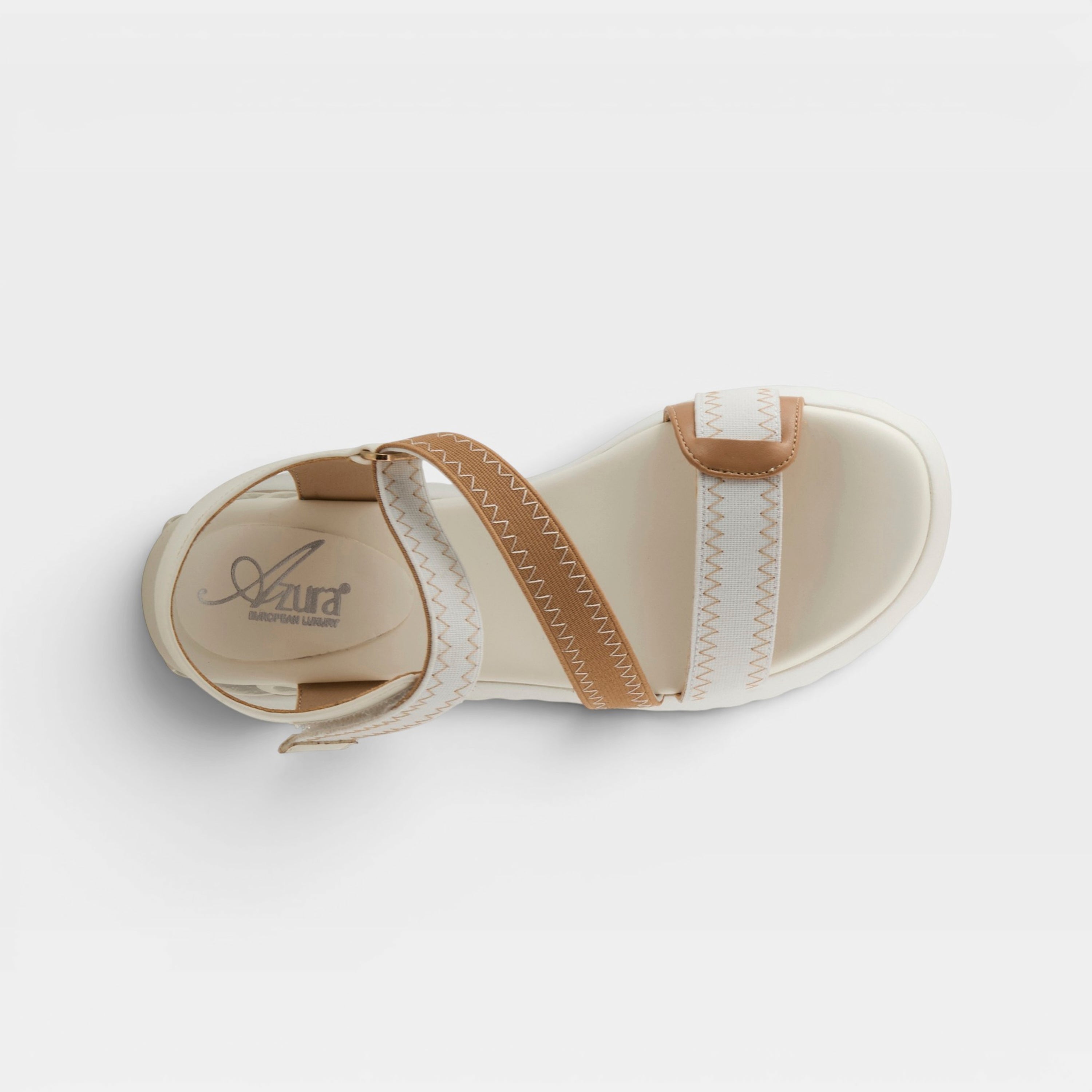 Azura Coolbeans Beige Multi Sandal