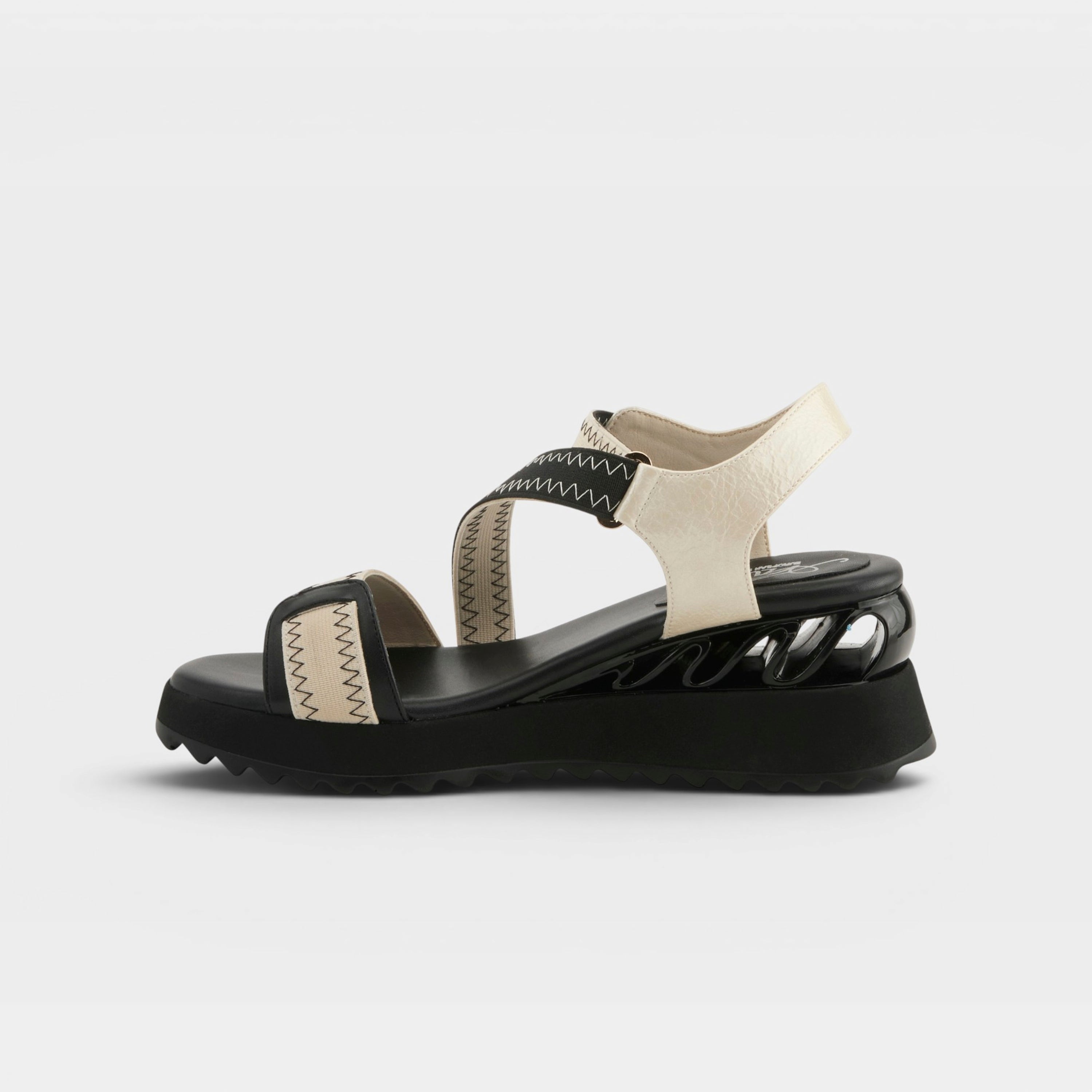 Azura Coolbeans Black Multi Sandal