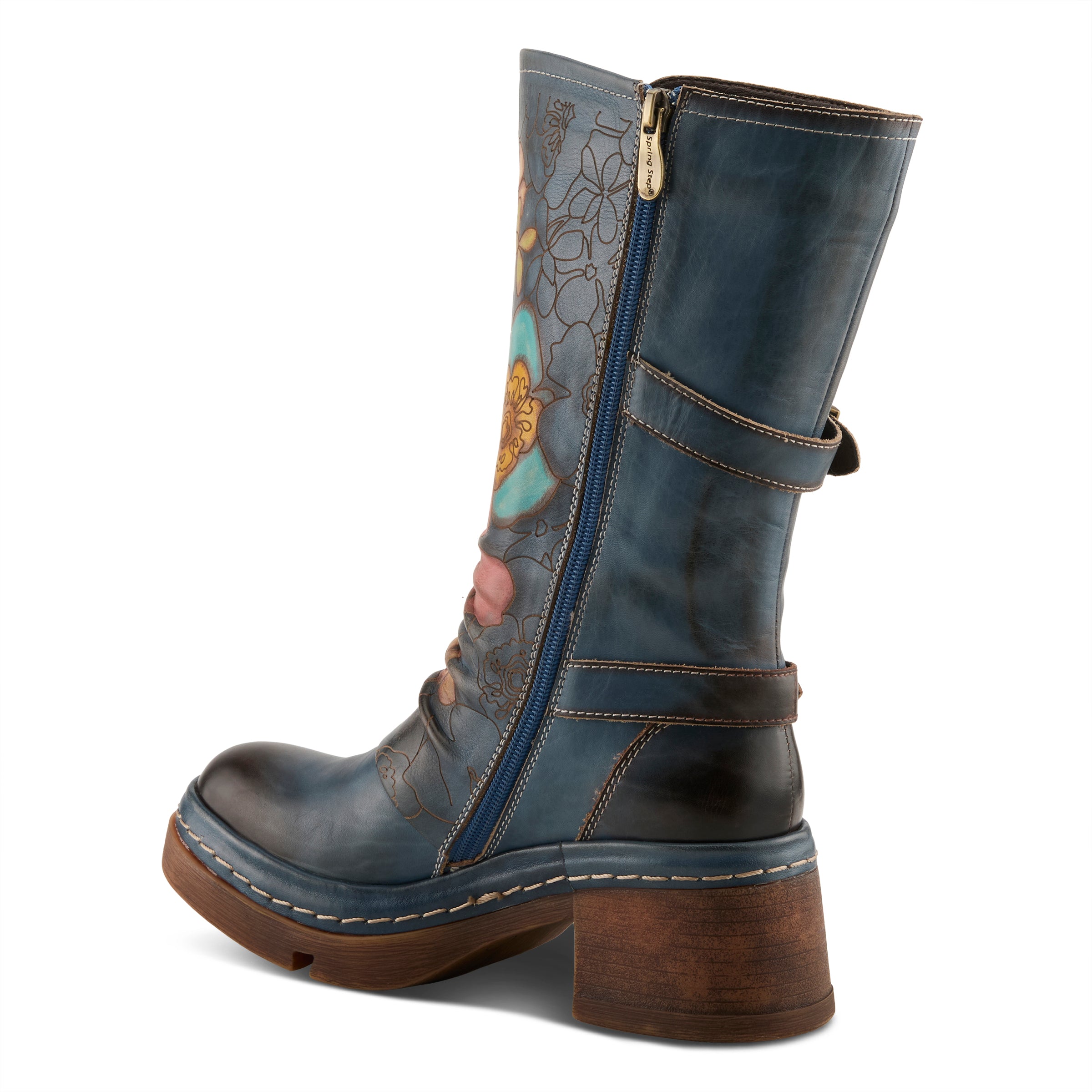 Women's L'Artiste CoolVibes Chunky Heel Boots - Spring Step Shoes