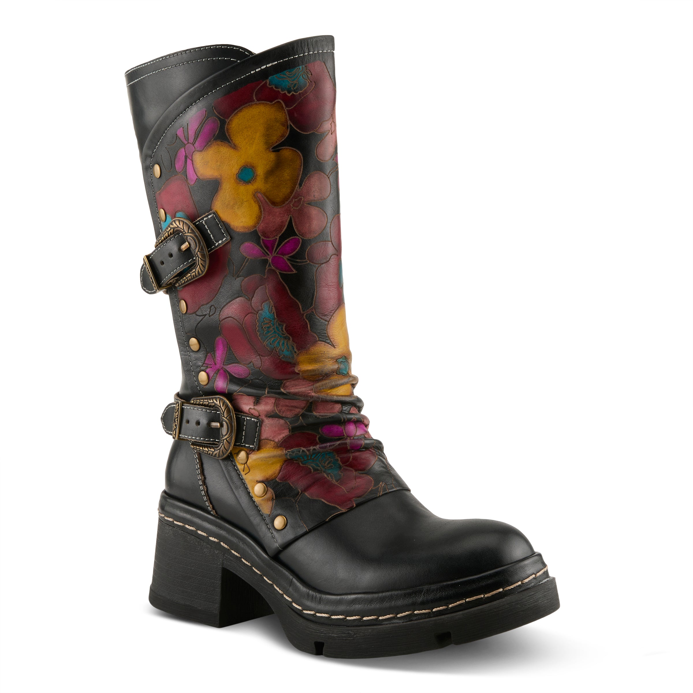Women's L'Artiste CoolVibes Chunky Heel Boots - Spring Step Shoes