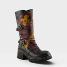 L'Artiste COOLVIBES BOOTS in BLACK MULTI, front view