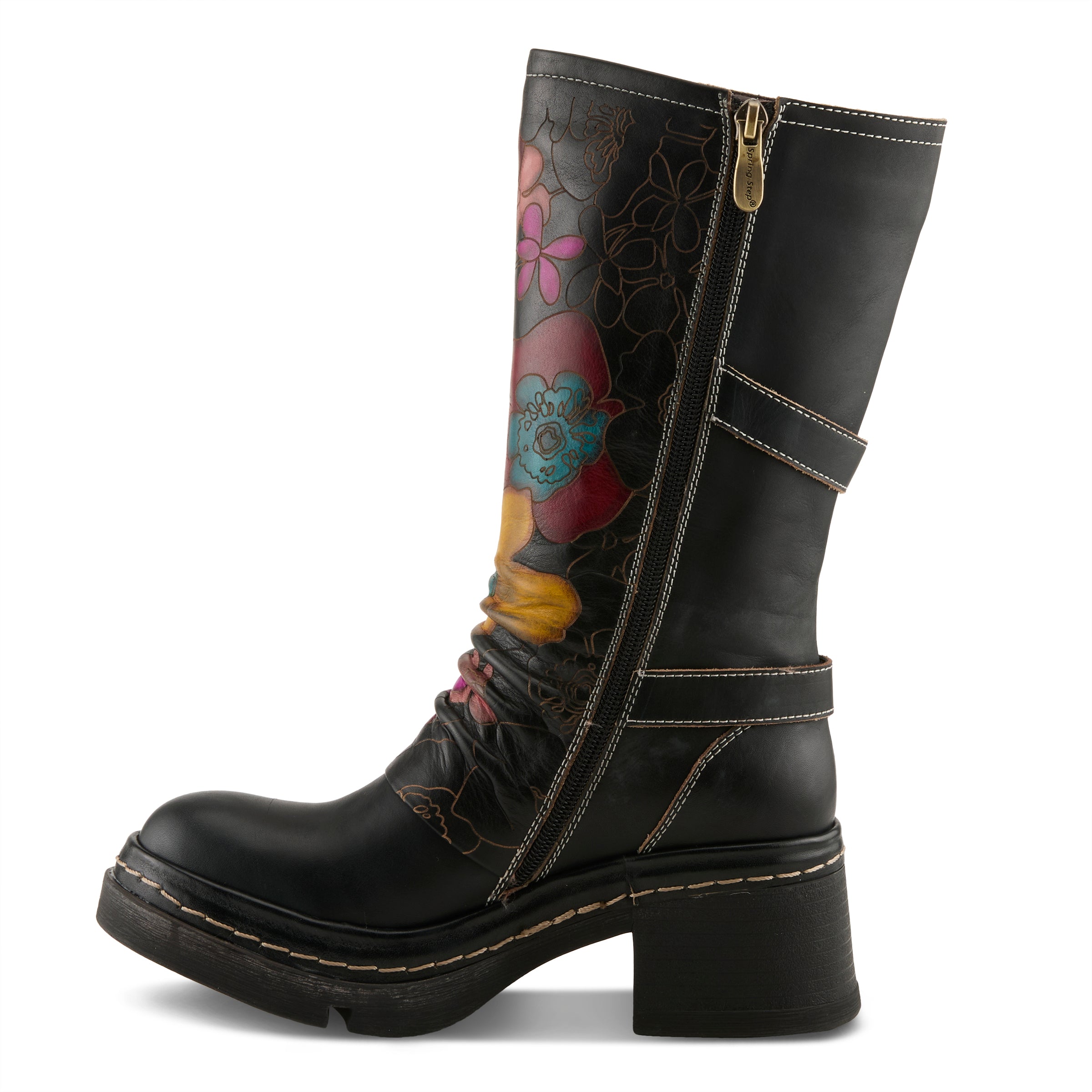 Women's L'Artiste CoolVibes Chunky Heel Boots - Spring Step Shoes