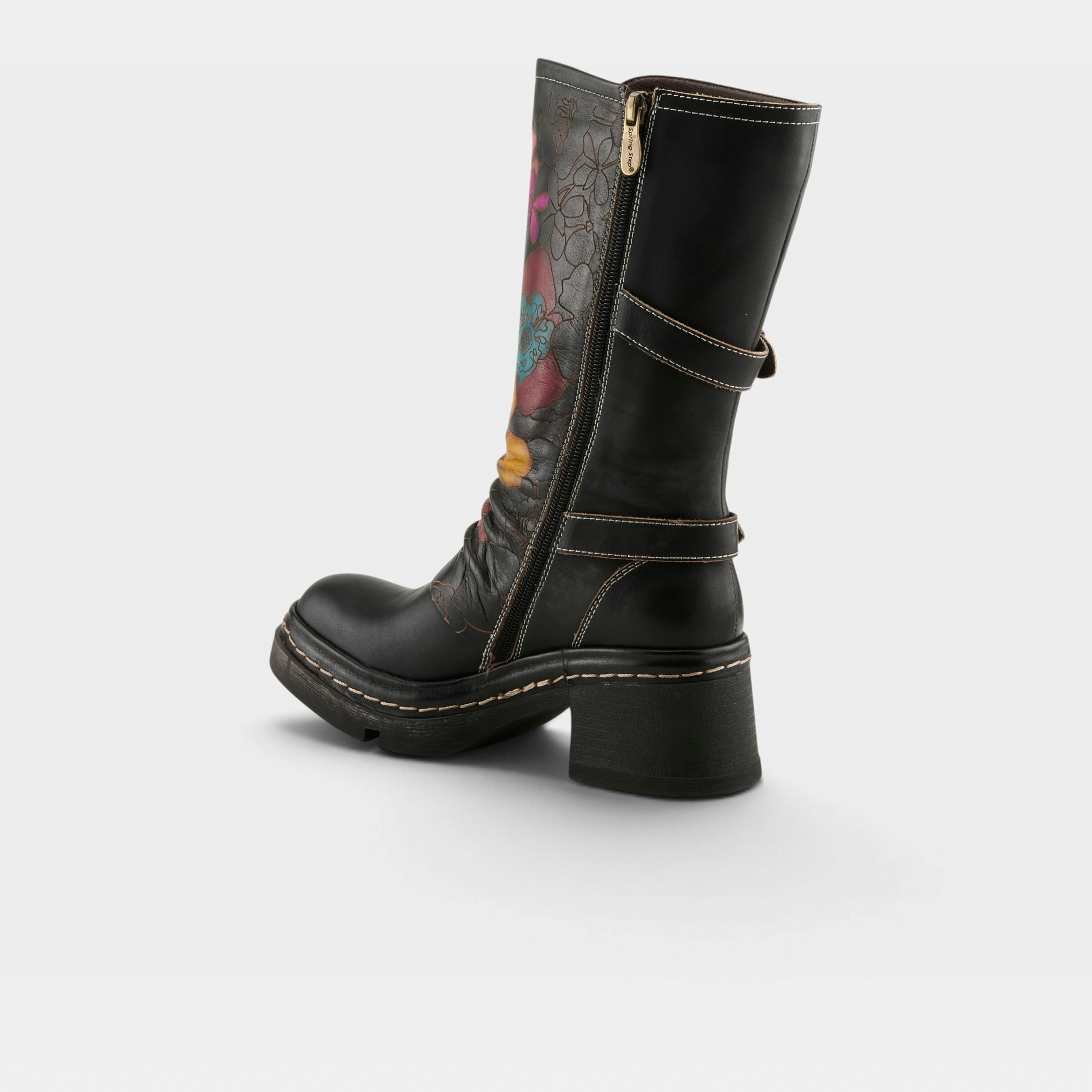 Women's L'Artiste CoolVibes Chunky Heel Boots - Spring Step Shoes
