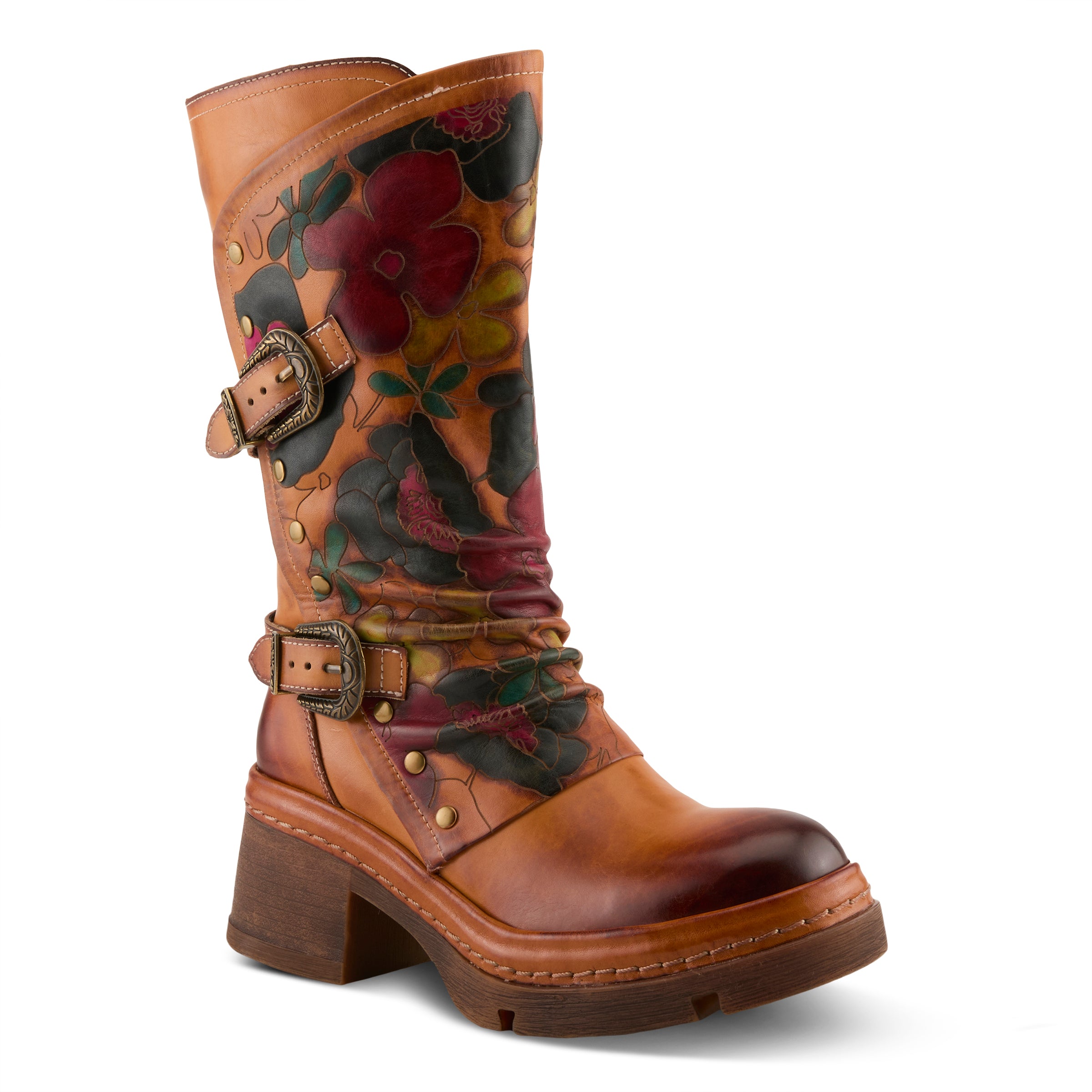 Women's L'Artiste CoolVibes Chunky Heel Boots - Spring Step Shoes