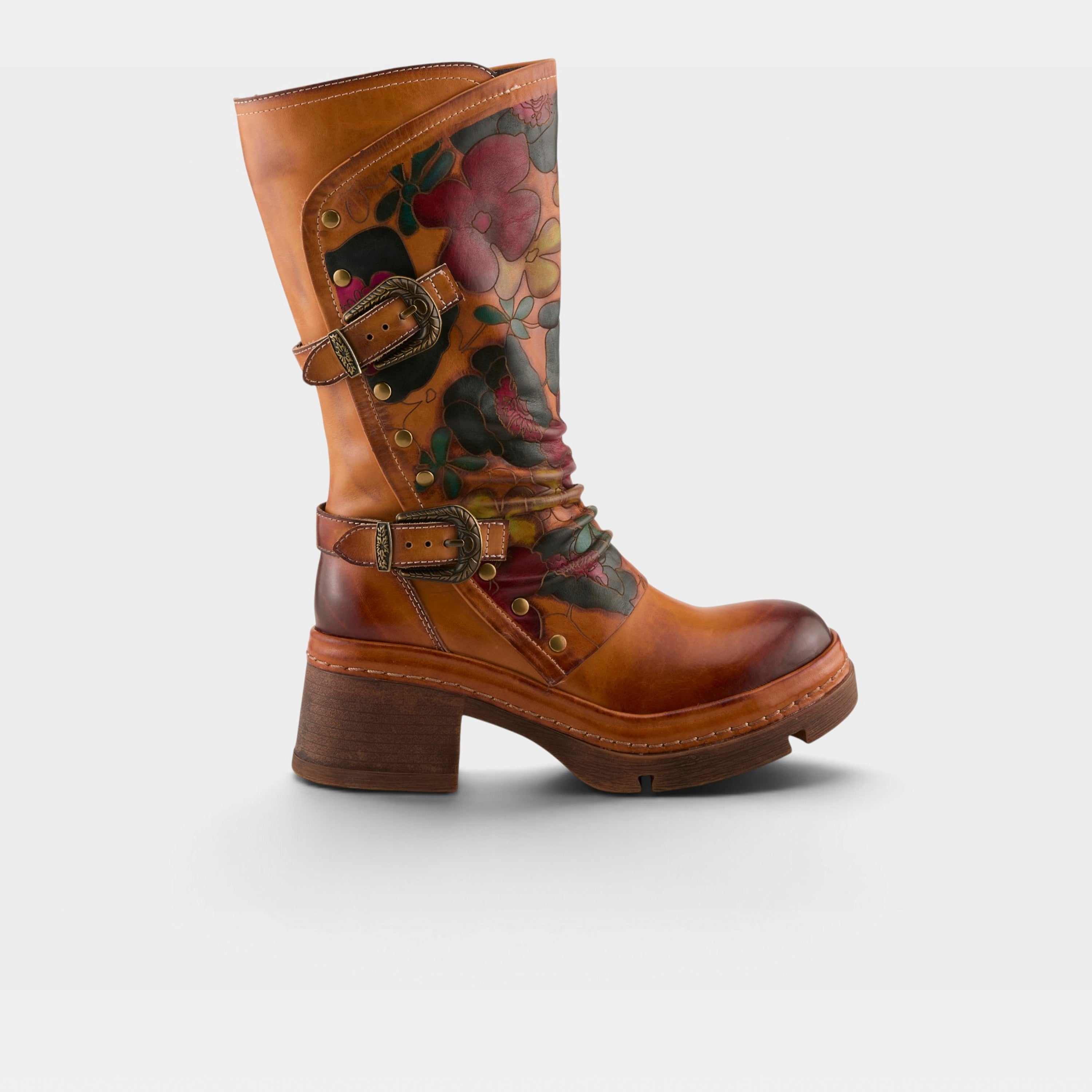 Women's L'Artiste CoolVibes Chunky Heel Boots - Spring Step Shoes