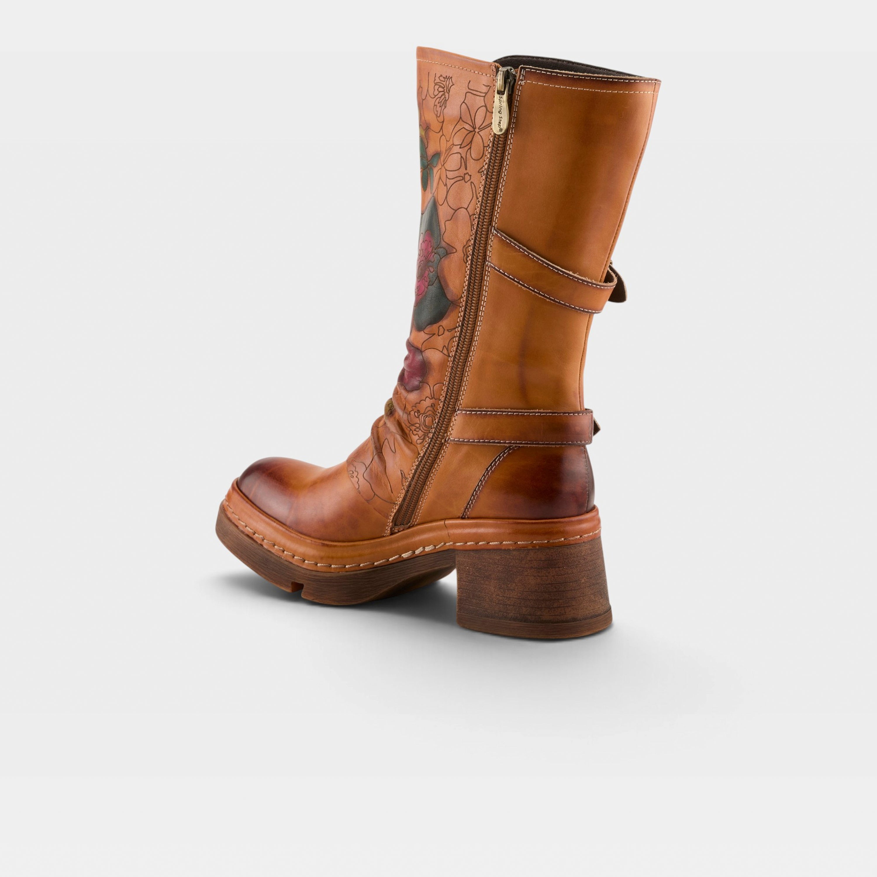 Women's L'Artiste CoolVibes Chunky Heel Boots - Spring Step Shoes