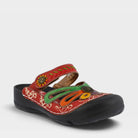 L'Artiste COPA CLOG in RED, front view