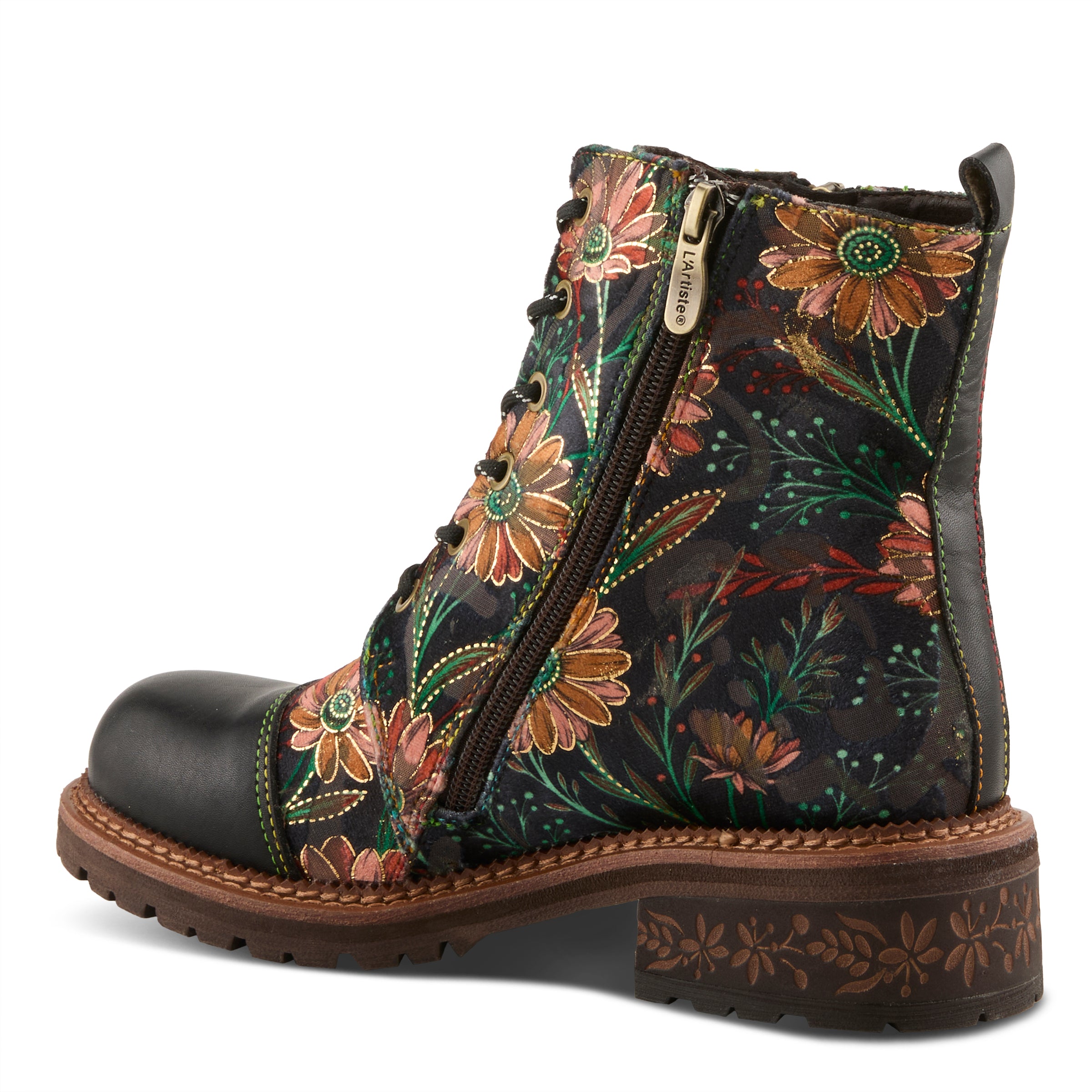 HIRO ブーツ　セリショナリーズ　レア Floral Embroidered Rubber Boots Free Shipping – Spring Step Shoes