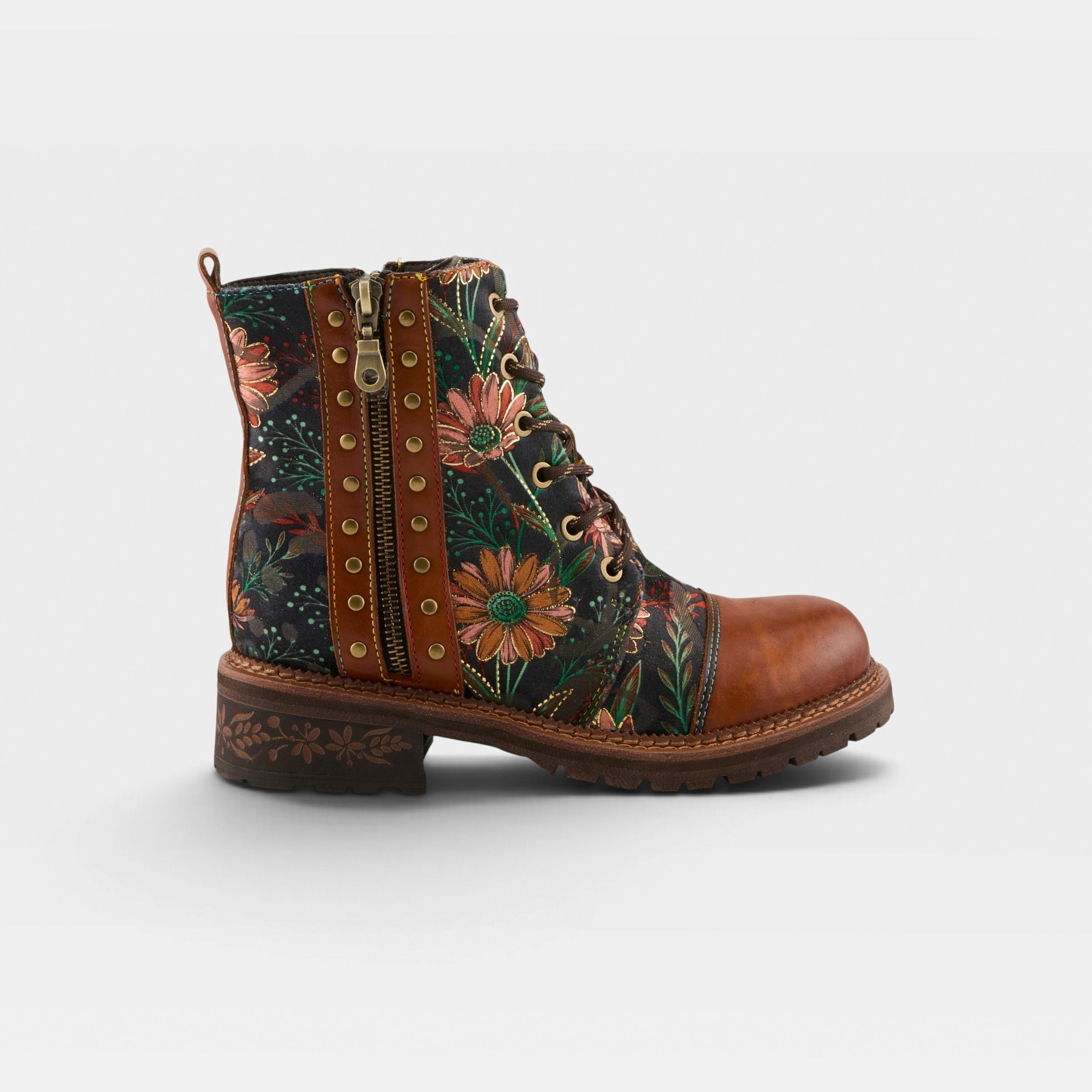 L'Artiste Cordea boots in Camel Multi, hero view