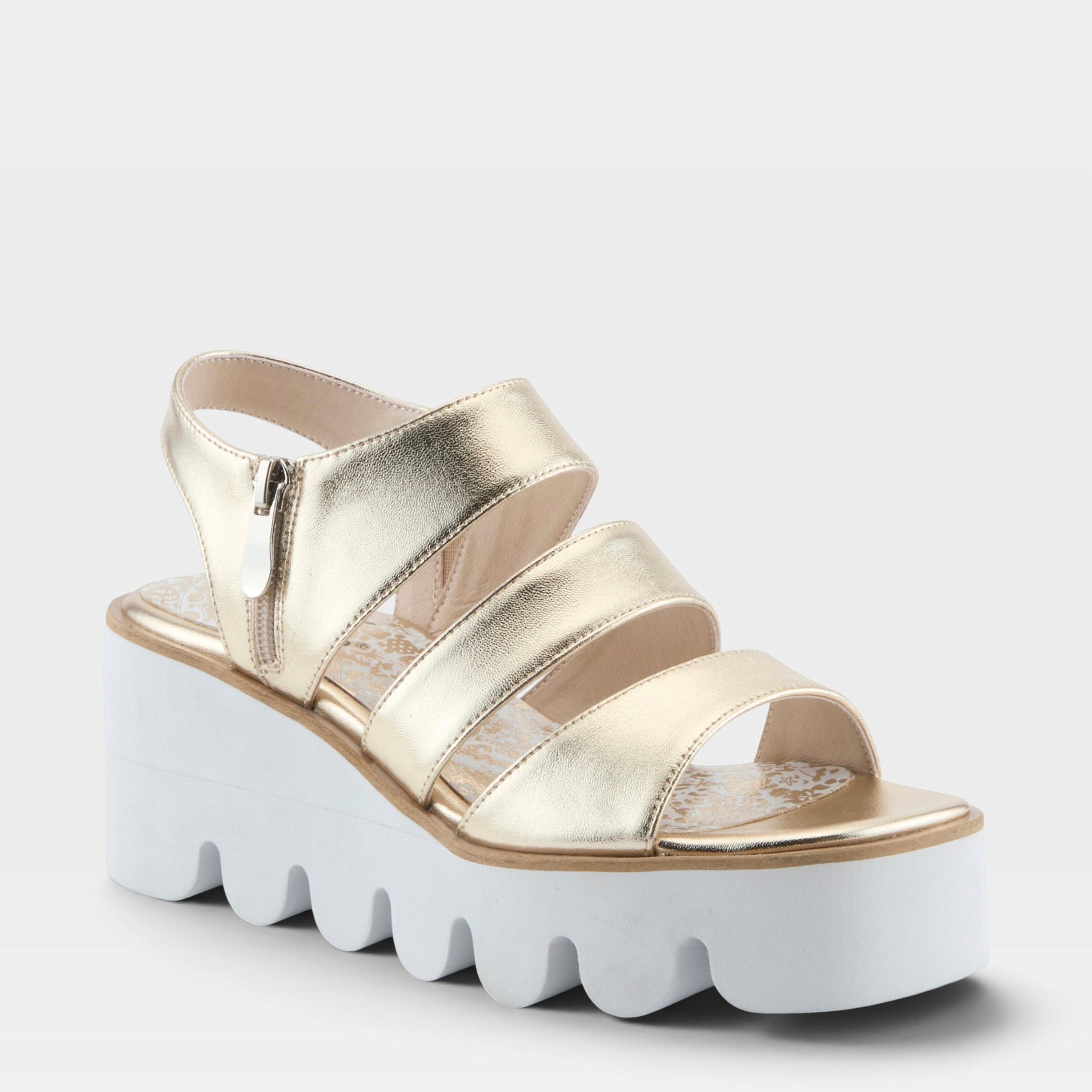 Azura Corrigate Gold Sandal