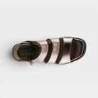 Azura Corrigate Pewter Sandal