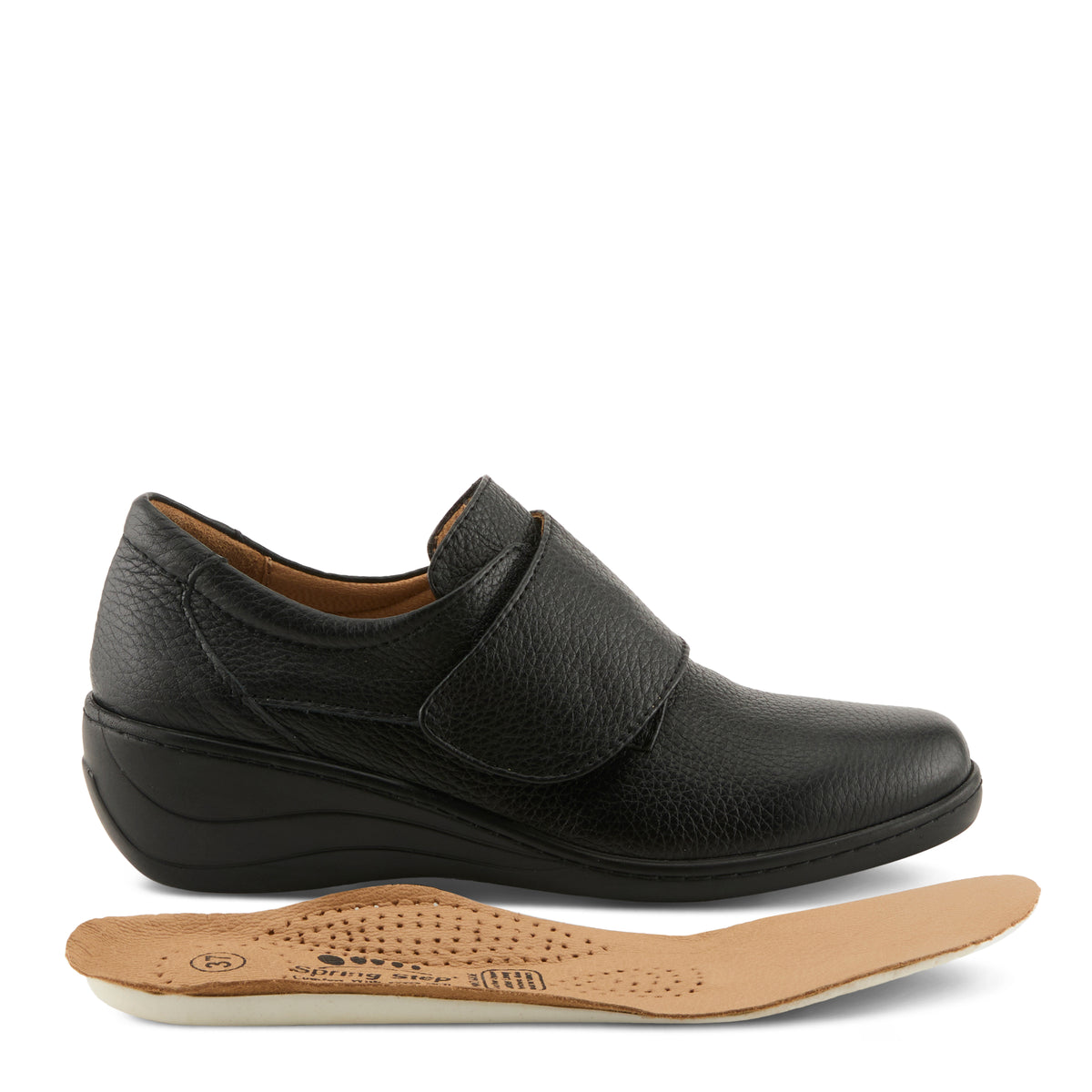 Spring Step SPRING STEP CORVO SHOES shoe in black with comfortable everyday design