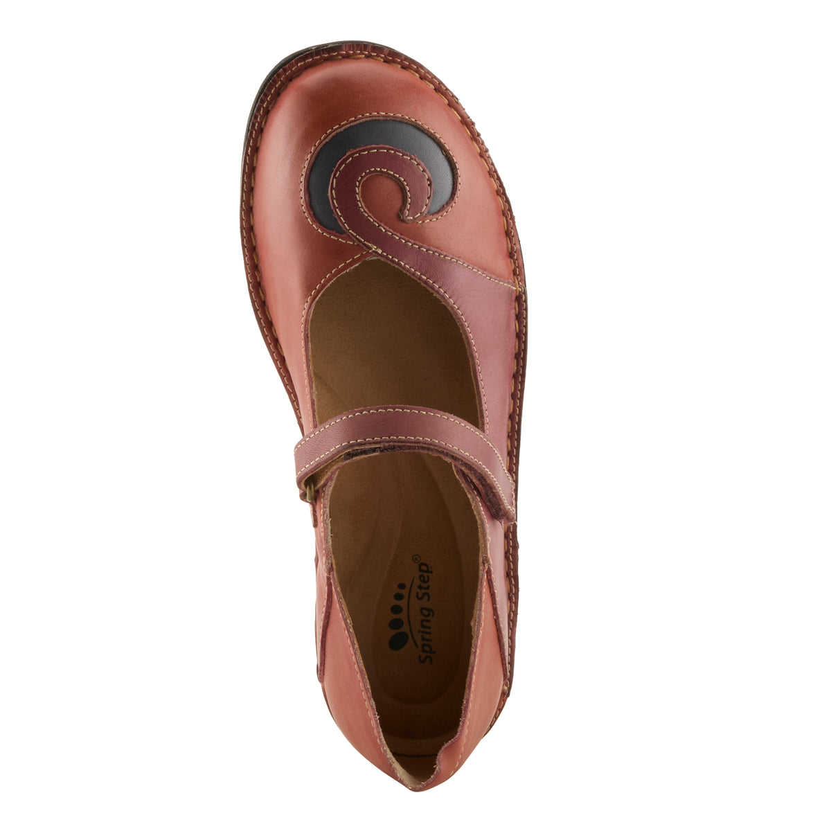 Spring Step Spring Step COSMIC Shoes shoe in navy with comfortable everyday design