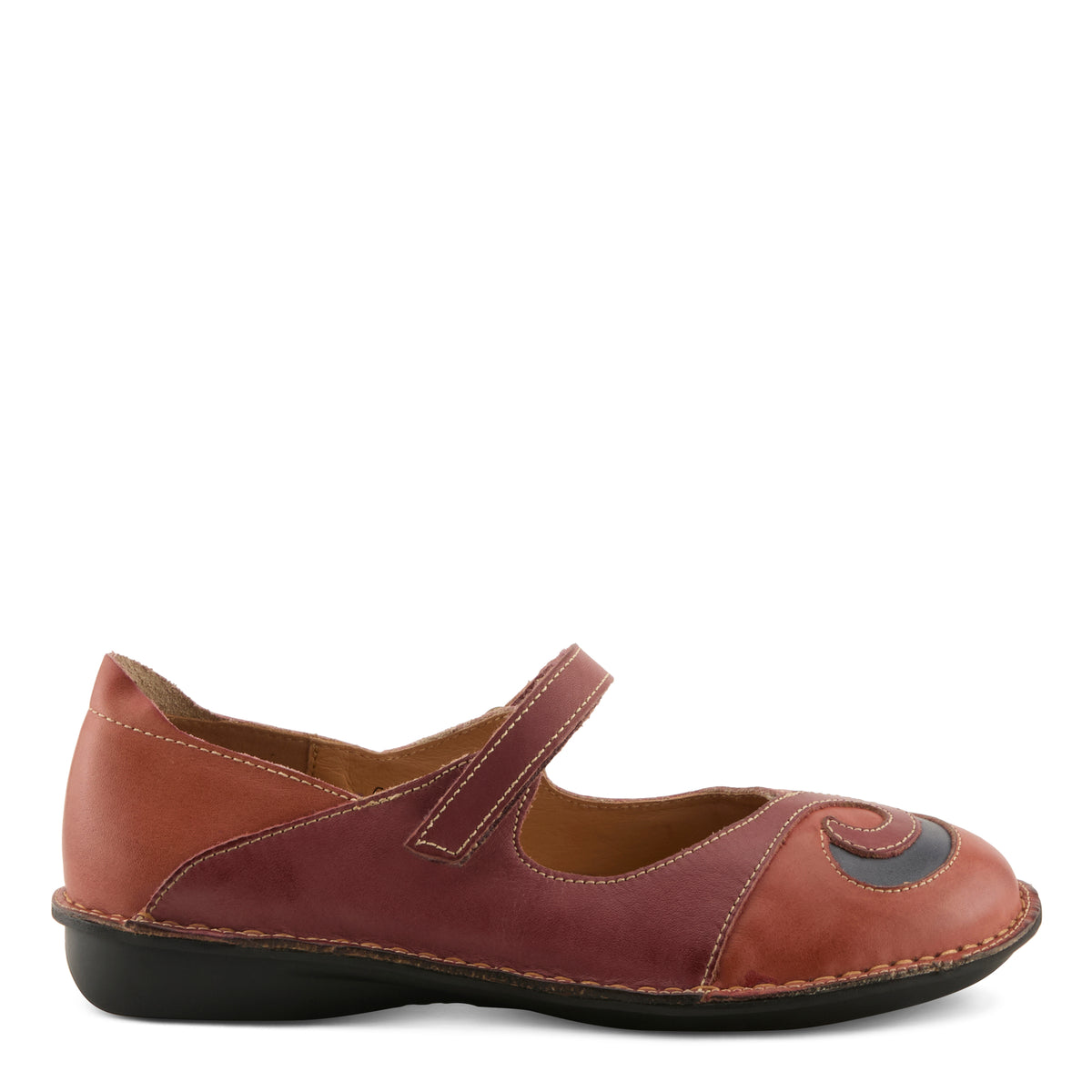 Spring Step Spring Step COSMIC Shoes shoe in bordeaux with comfortable everyday design